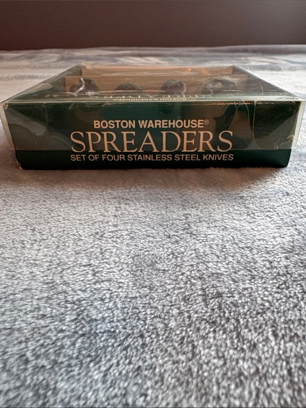 Boston Warehouse Green & Multicolor Golfer Spreader Set Vintage